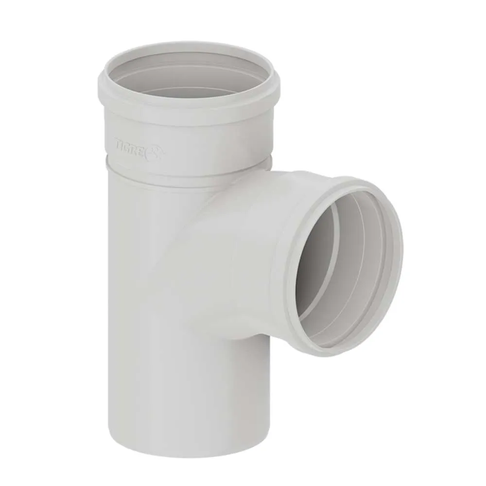 Tê PVC Branco Tigre